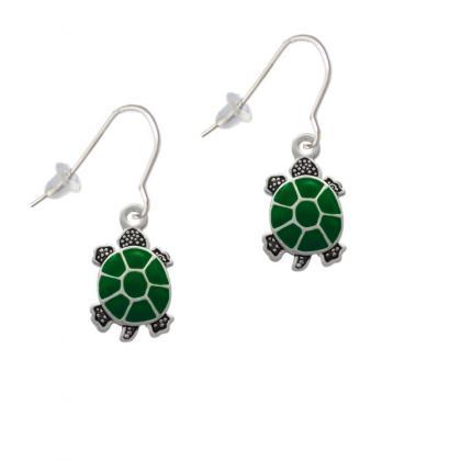 Turtle - Top French Earrings