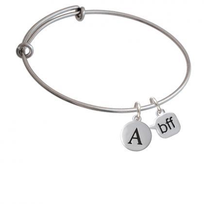 Text Chat - Bff - Friends Forever - Initial Charm..