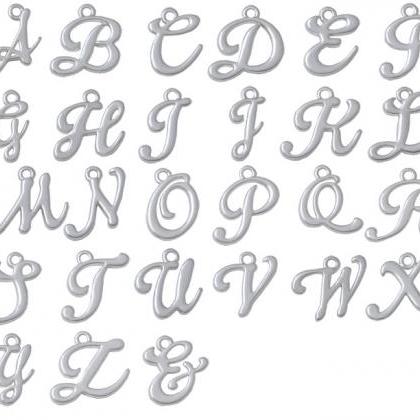 Large Greek Letter - Epsilon - Charm Necklace With..